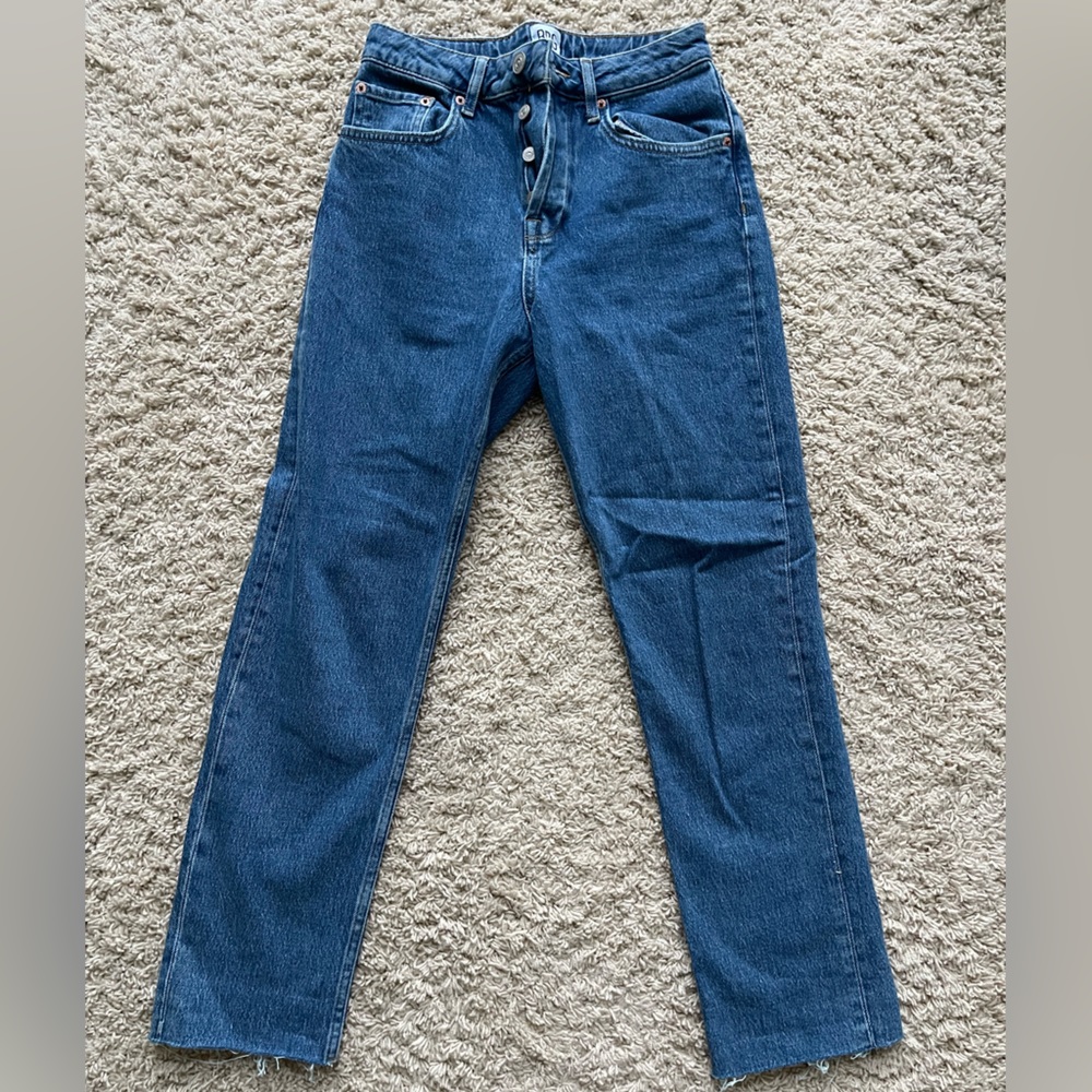 Dark Denim Blue Jean